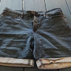 DKNY Dark Blue Jean Shorts